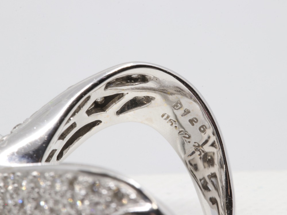 K18のダイヤリング刻印2