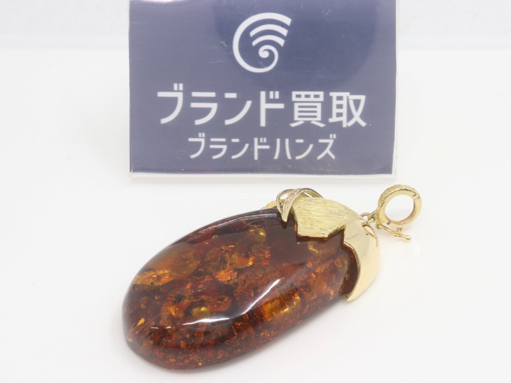 K18琥珀トップ全体
