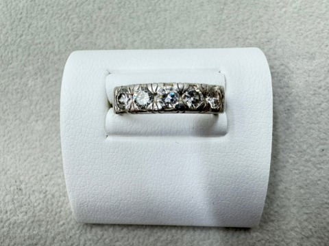 Pt850ダイヤリング0.77ct
