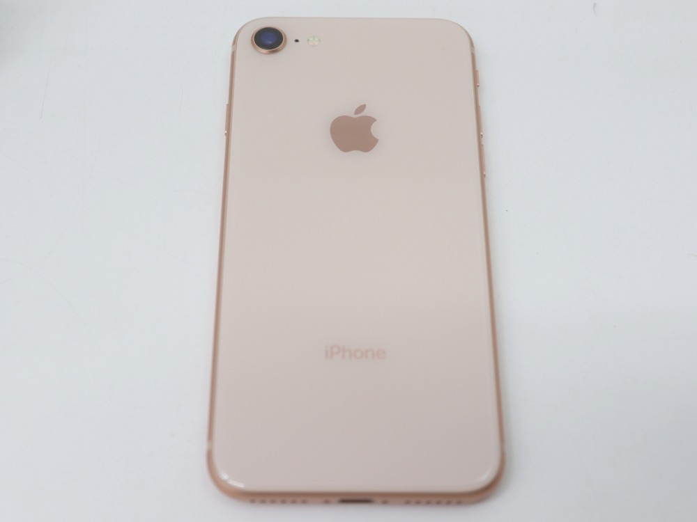 iPhone8ピンクゴールド本体のみ裏面
