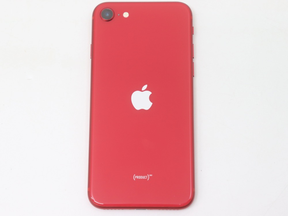iPhoneSE本体のみレッド裏面