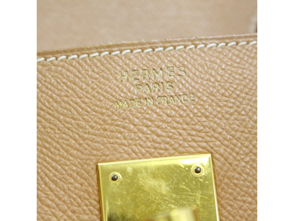 エルメスのバーキン35刻印