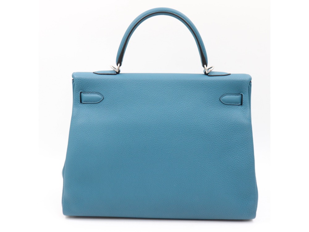 エルメスケリー28ブルーアガット裏