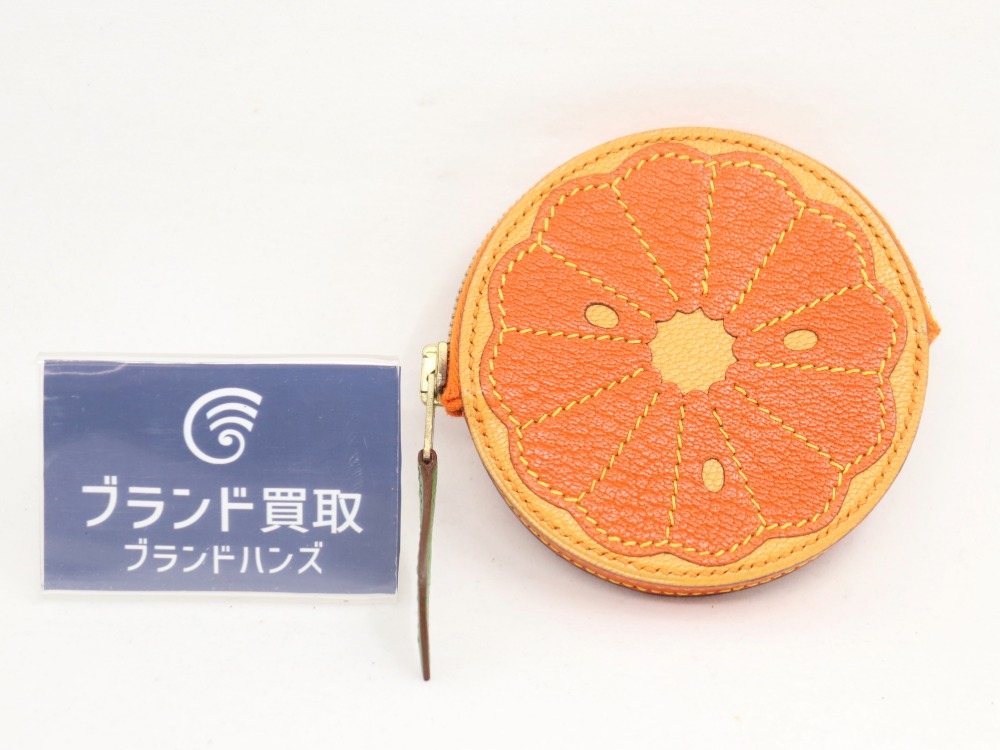 エルメスコインケース正面