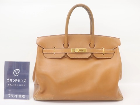 エルメスバーキン35ナチュラルG金具