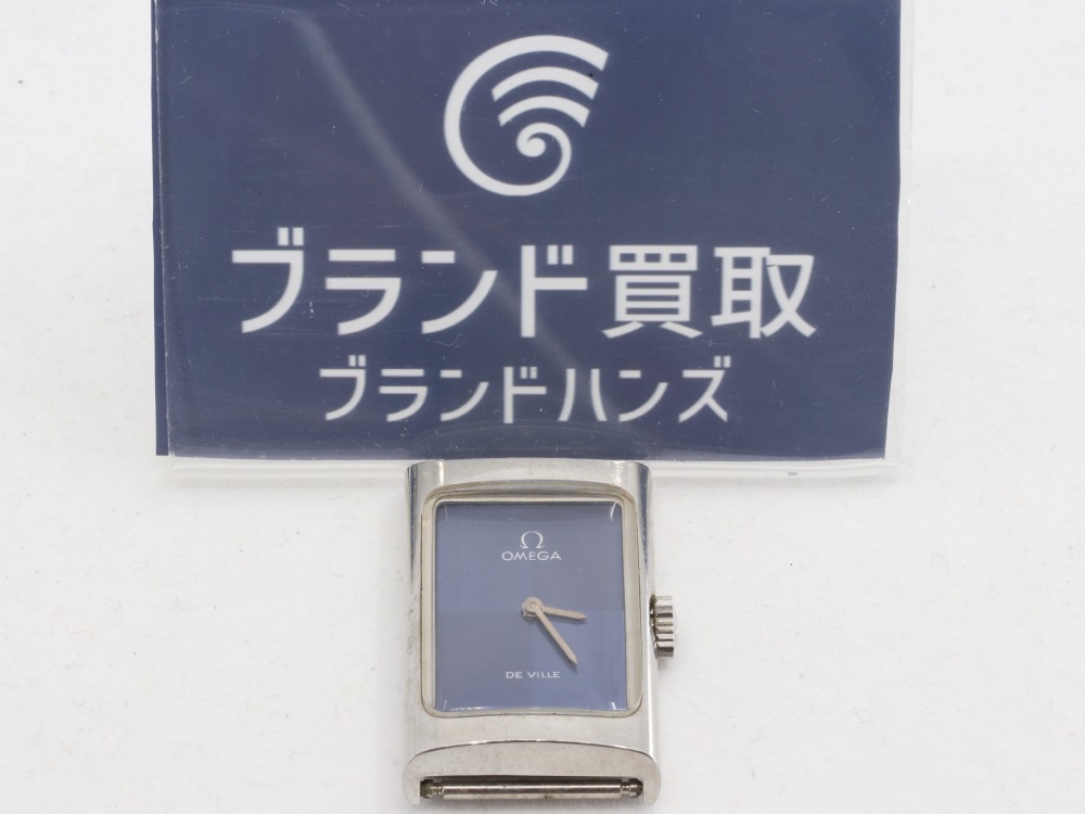 オメガ デヴィル レディースウォッチ正面