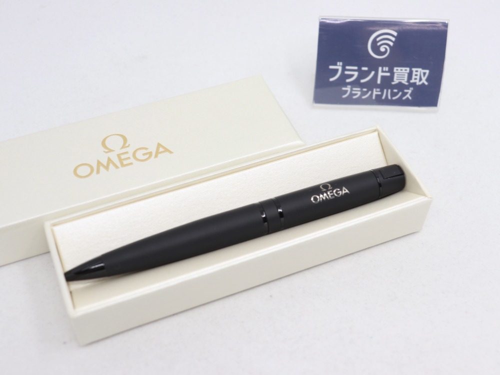 オメガのノベルティボールペン全体