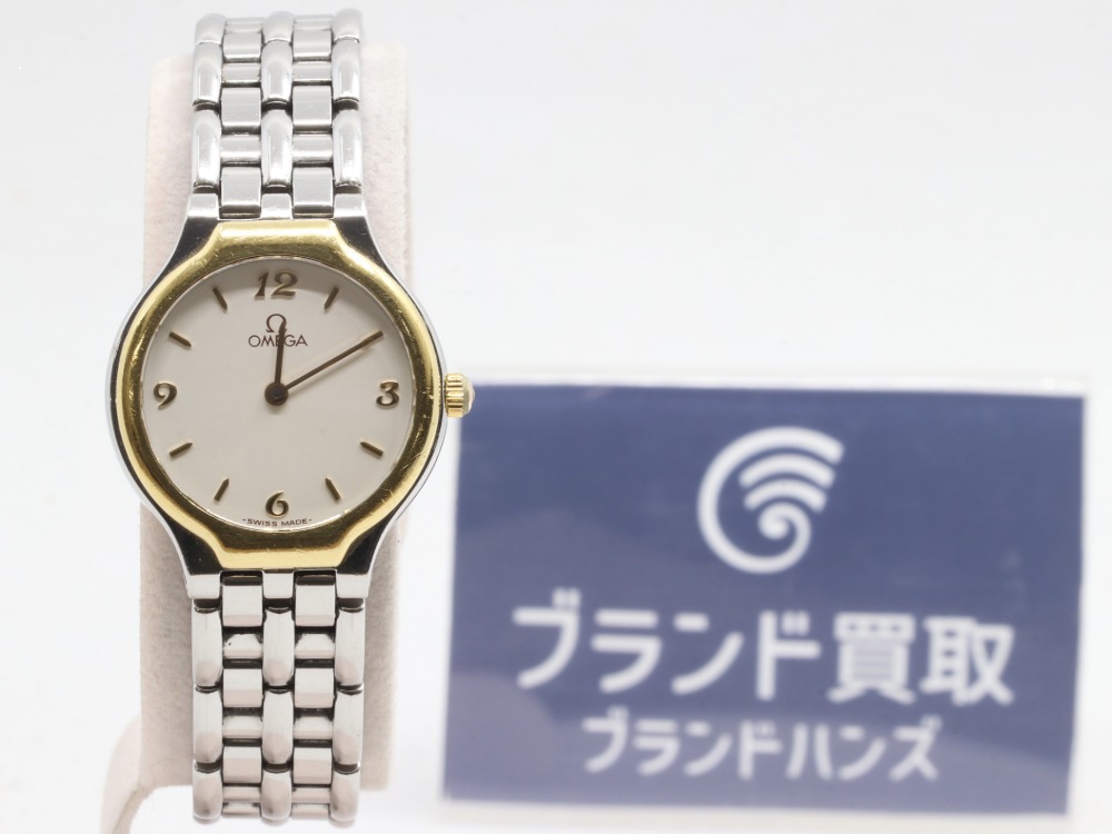 オメガのレディース腕時計デビル全体