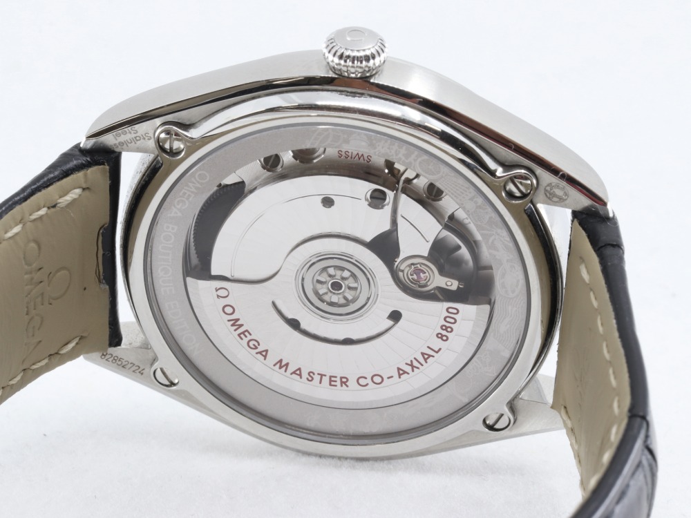 オメガシーマスターコーアクシャル裏蓋