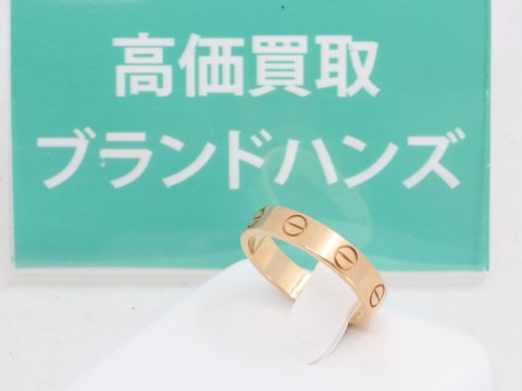 カルティエのミニラブリング750PG