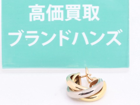 カルティエトリニティイヤリング