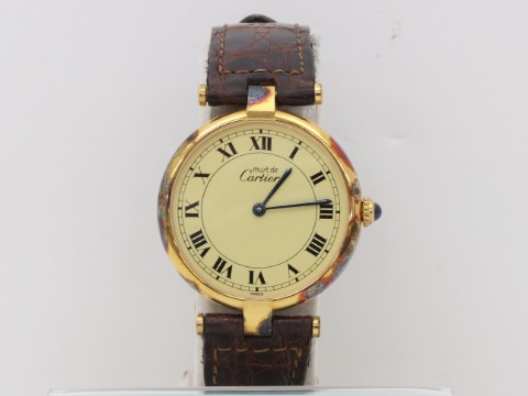 カルティエヴェルメイユの時計