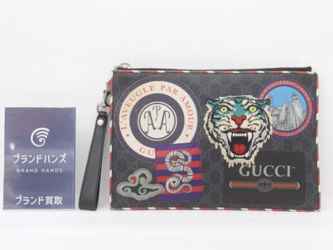 グッチのナイトクーリエ クラッチバッグ