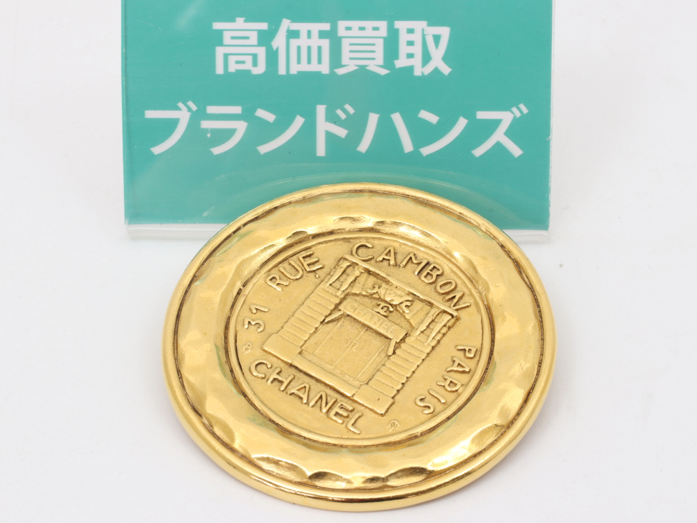 シャネルカンボンブローチGP正面