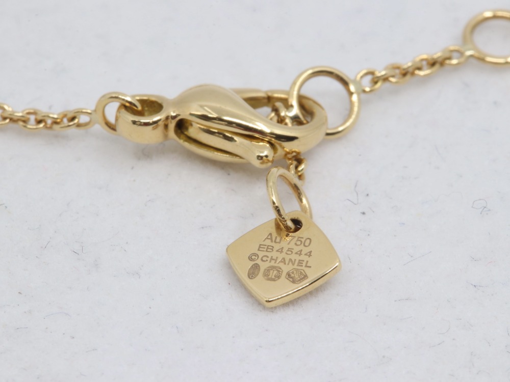 シャネルココクラッシュブレスレット刻印