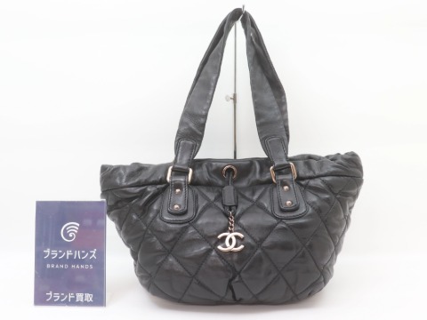 シャネルマトラッセラムスキントートバッグ