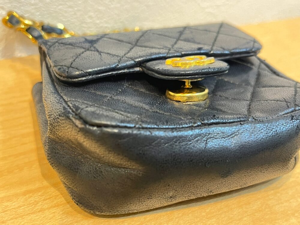 シャネルマトラッセラムスキンチャーム角