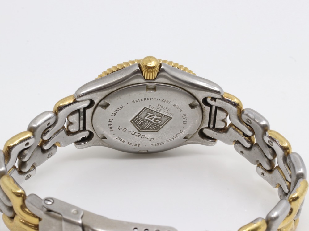 タグホイヤーセルシリーズ裏蓋