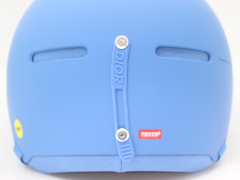ディオールのPOCスキーヘルメット後ろ