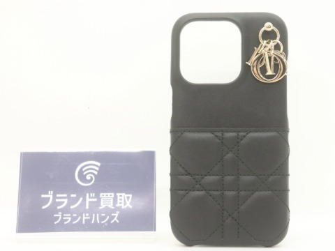 ディオールカナージュレザーiPhoneケース