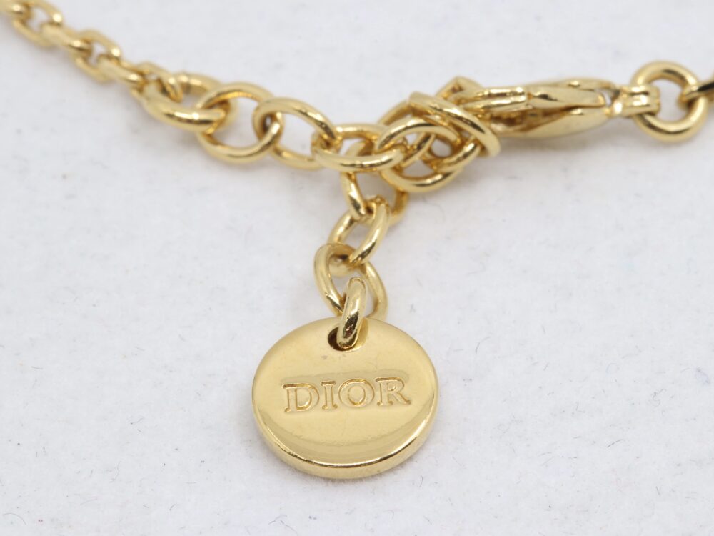 ディオールのトレジャーネックレス刻印