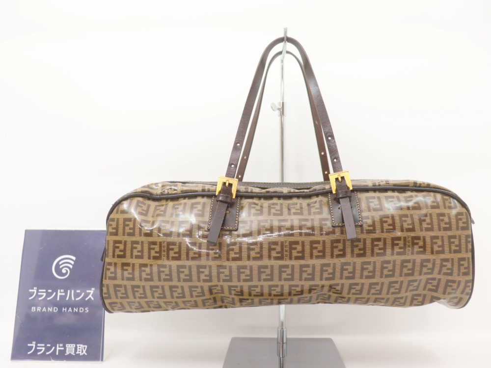 フェンディのズッキーノハンドバッグ正面