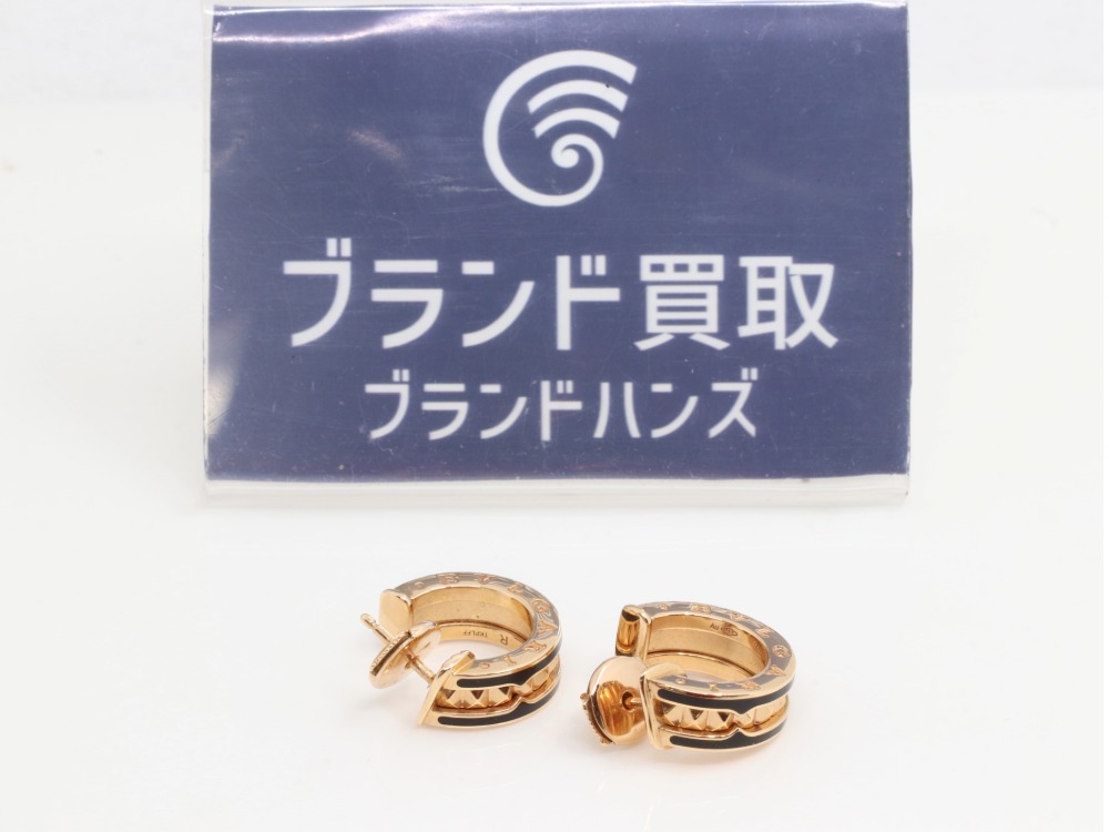 ブルガリのビーゼロワンロックピアス全体