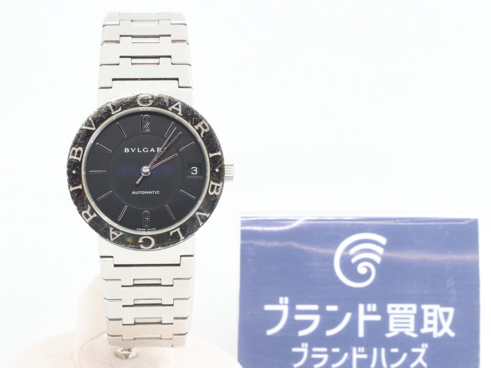 ブルガリのブルガリブルガリ自動巻き腕時計正面