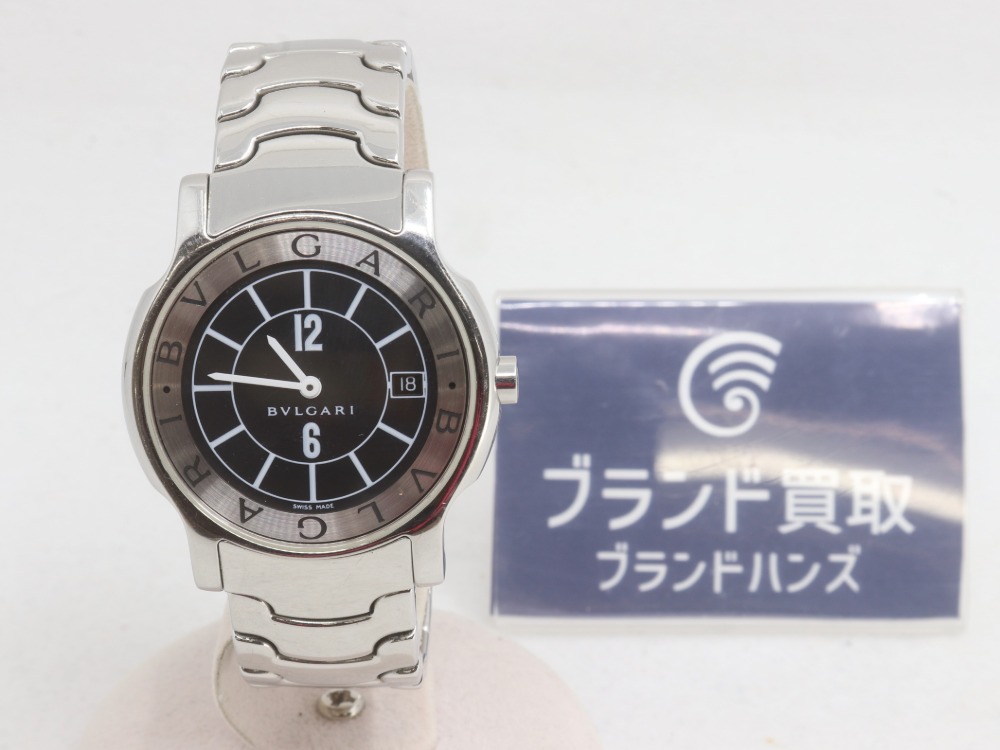 ブルガリソロテンポST35S時計正面