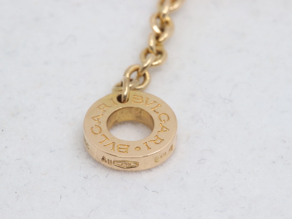 ブルガリビーゼロワンネックレス刻印