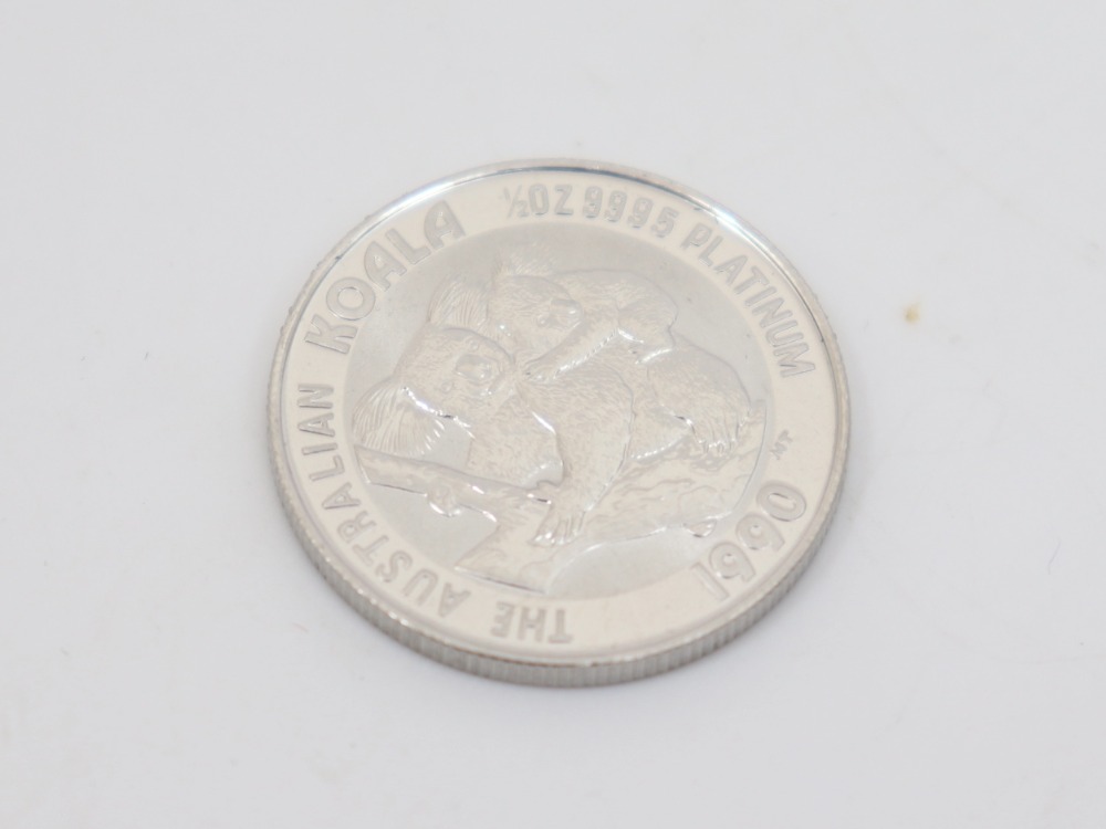 プラチナ1000のコアラコイン12oz表