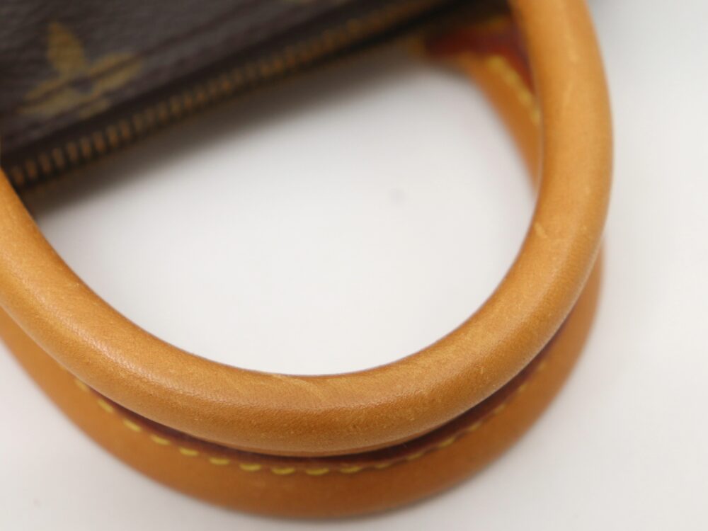 ルイヴィトンのモノグラムミニスピーディ持ち手