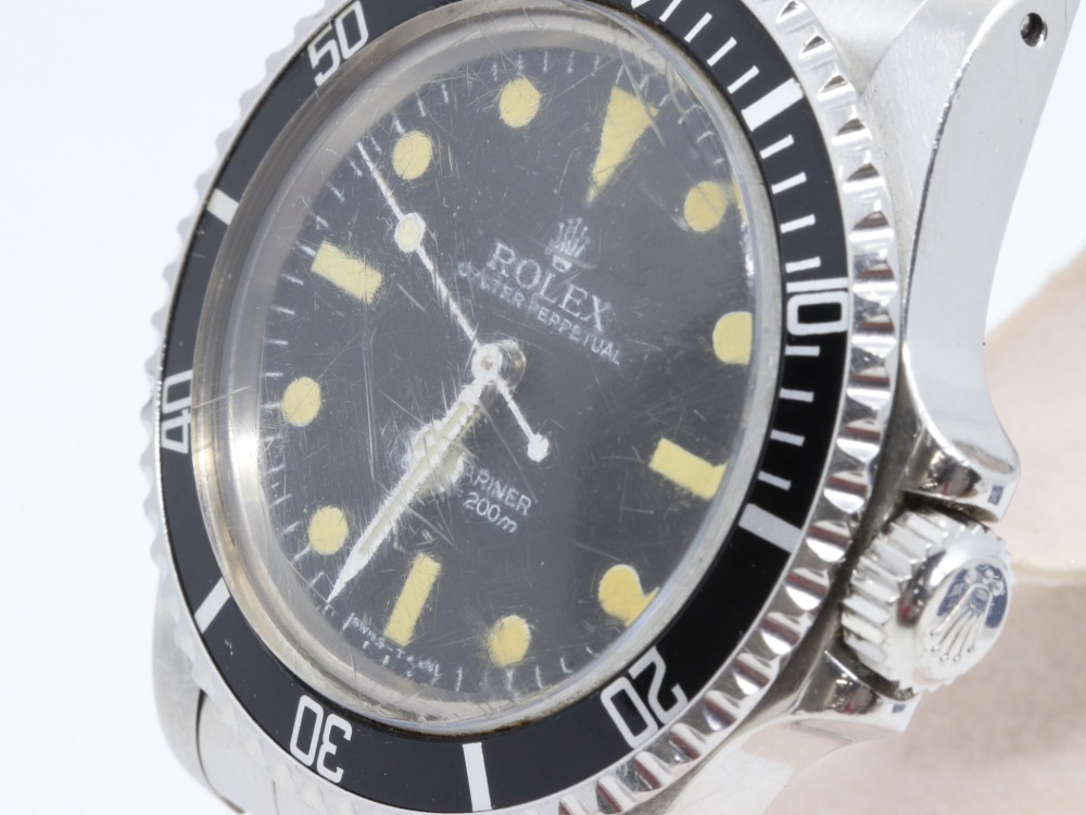 ロレックス サブマリーナノンデイト傷