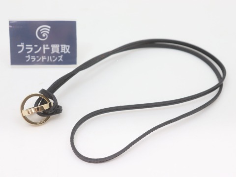 傷のあるエルメスのコスモスネックレス