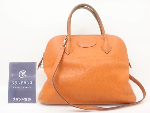 エルメスボリード35トリヨンクレマンスハンドバッグ
