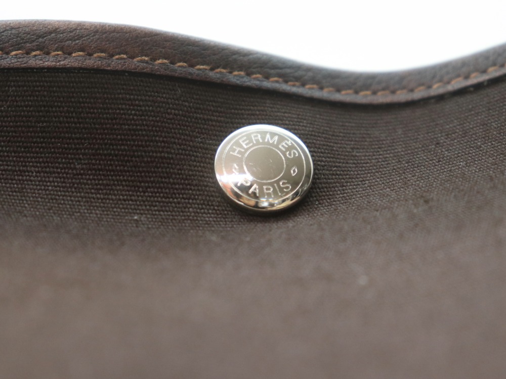 傷有りエルメスのガーデンパーティPM金具