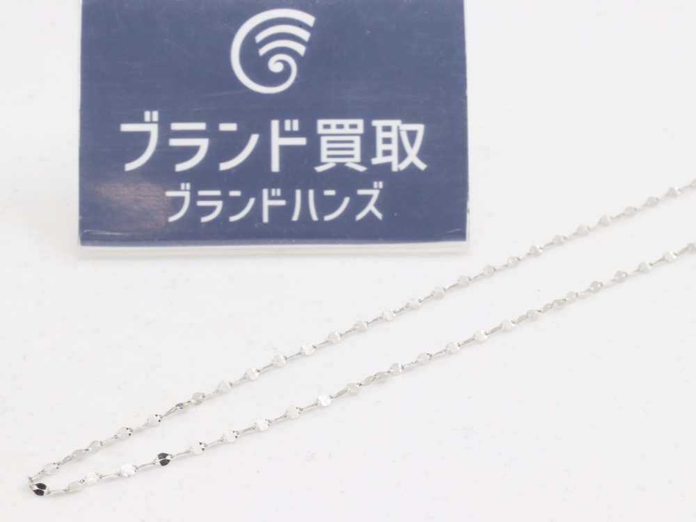 純プラチナPT999ネックレス全体1