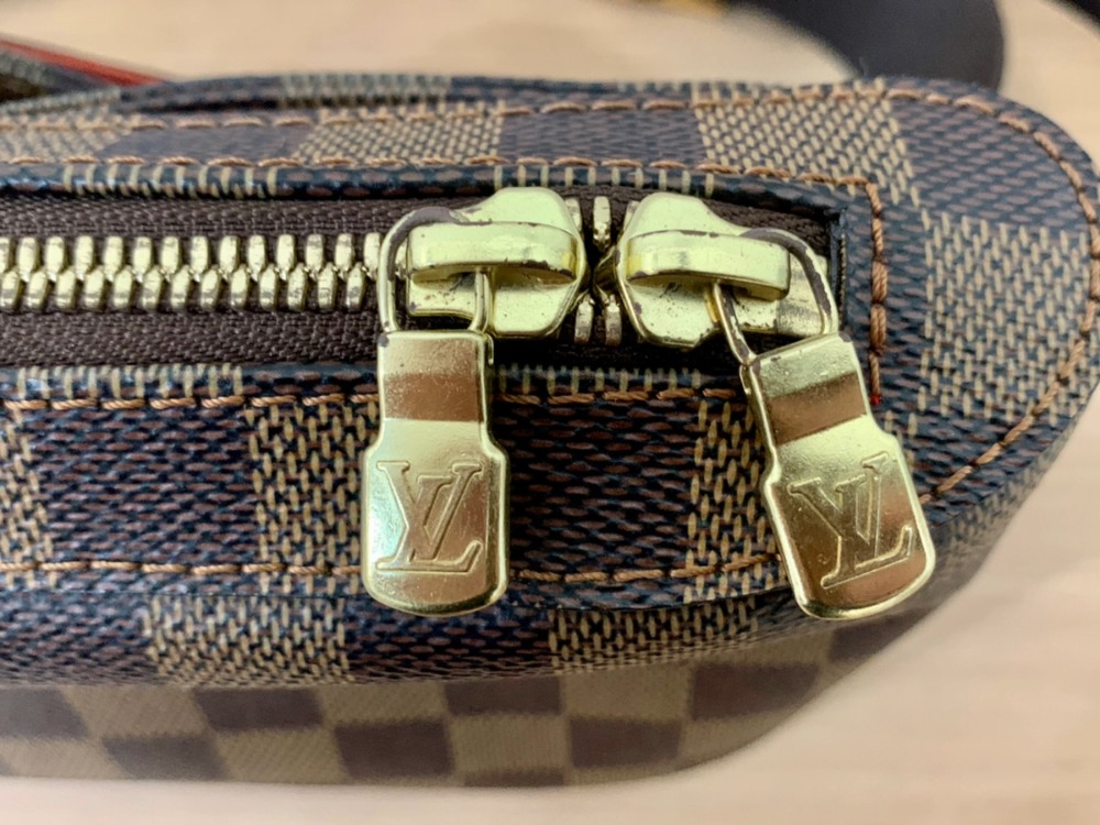 美品のルイヴィトンダミエジェロニモスファスナー