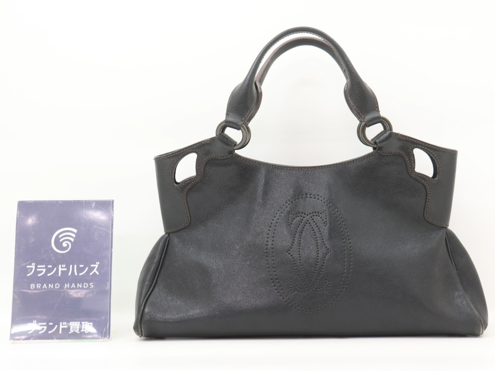 枚方市でカルティエのマルチェロハンドバッグを1万円で買取しました