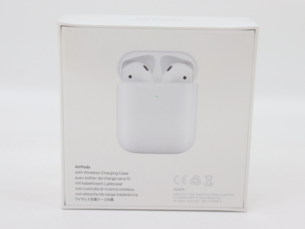 AppleのAirPods背面