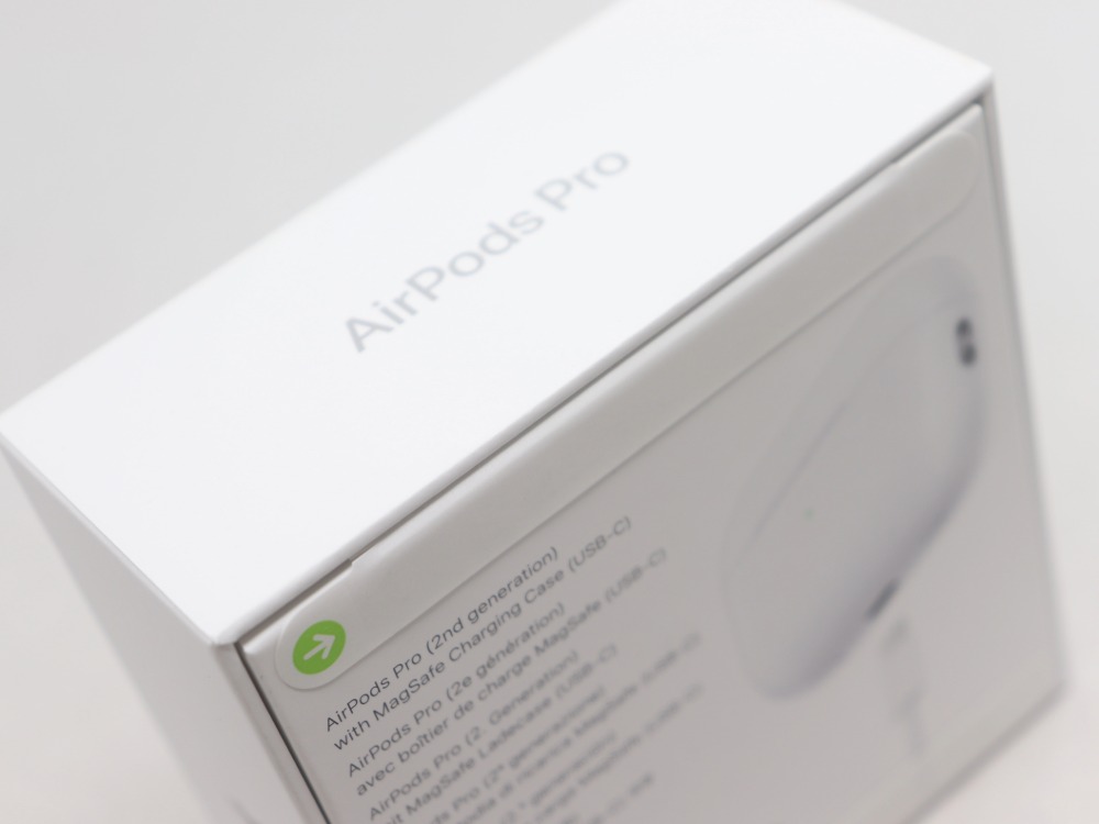 Appleエアポッズプロ2新品未使用品背面