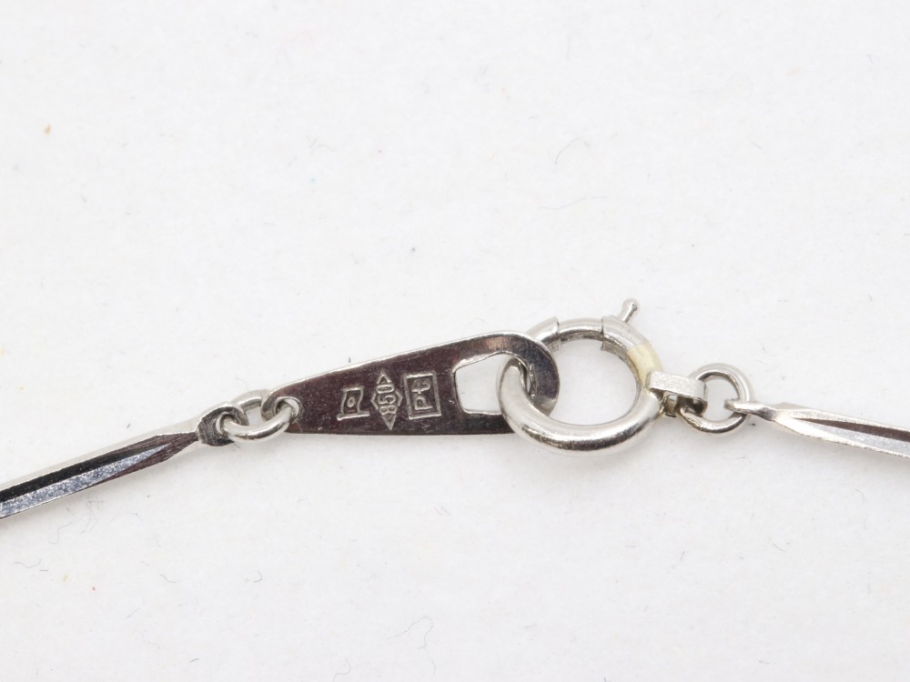 Pt850(プラチナ850)のネックレス刻印