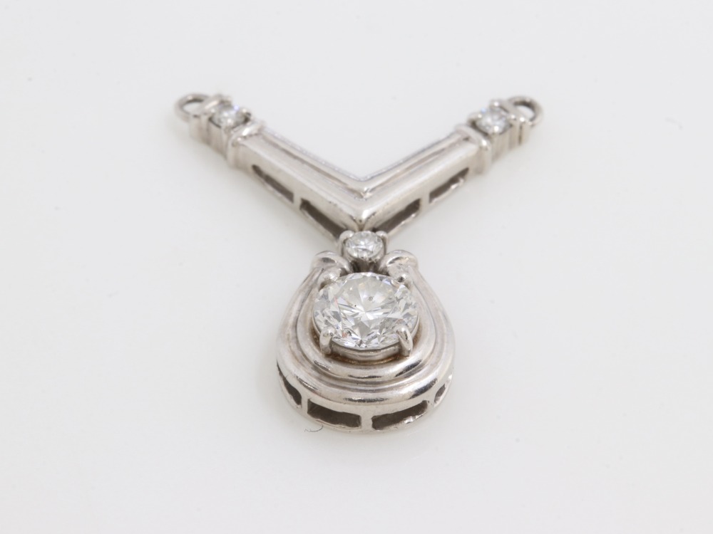 Pt900のダイヤトップトップ