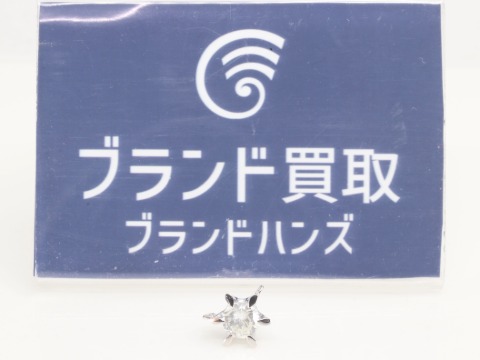 Pt900のダイヤモンドトップ