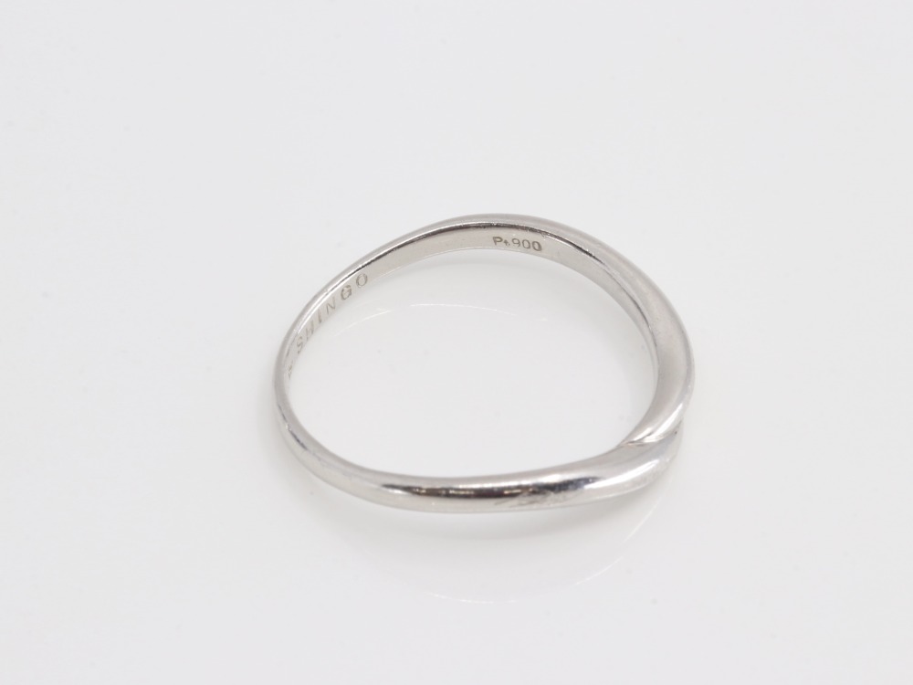 Pt900リング刻印