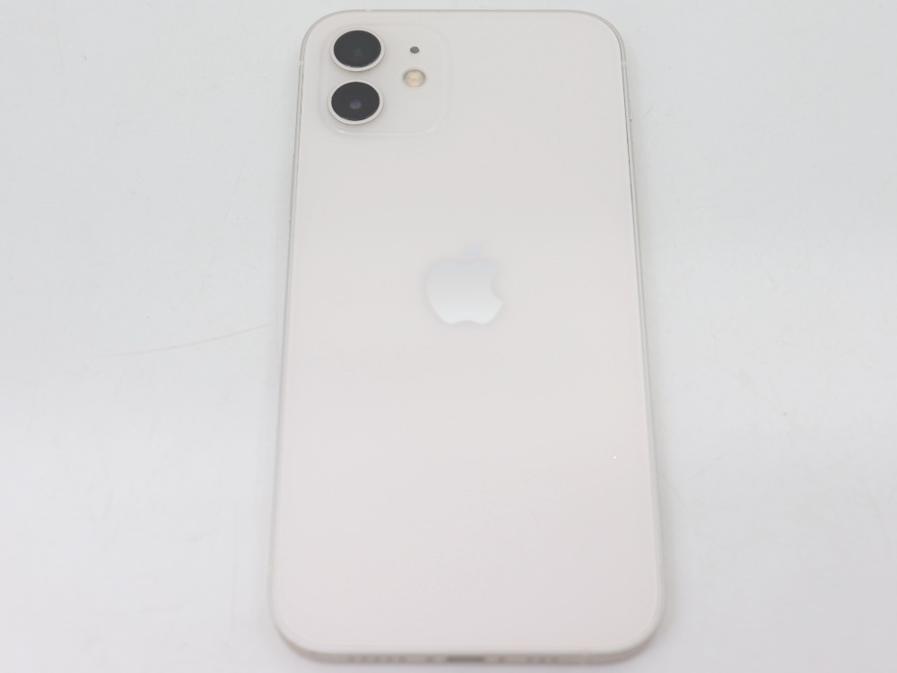 iPhone12ホワイトMGHP3JA裏面