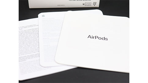 エアポッズAirPodsの保証書