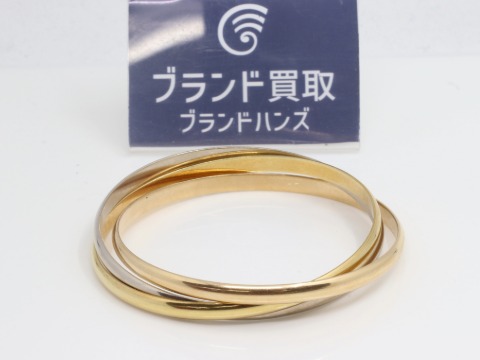カルティエのトリニティブレスレット