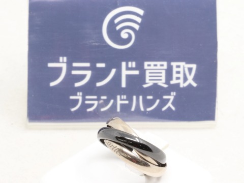 カルティエのトリニティリング正面