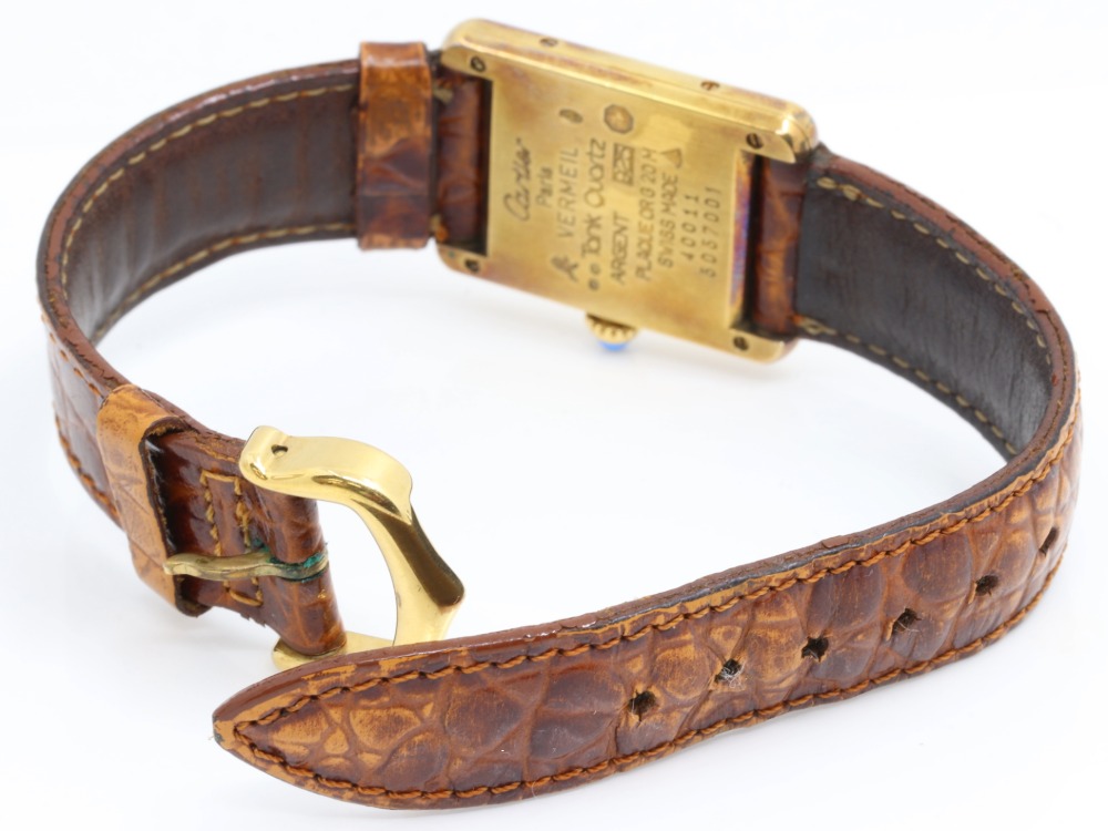 カルティエのマストタンクベルト